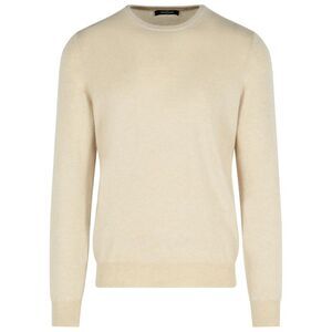Gran Sasso Light Beige Cashmere Sweater Men